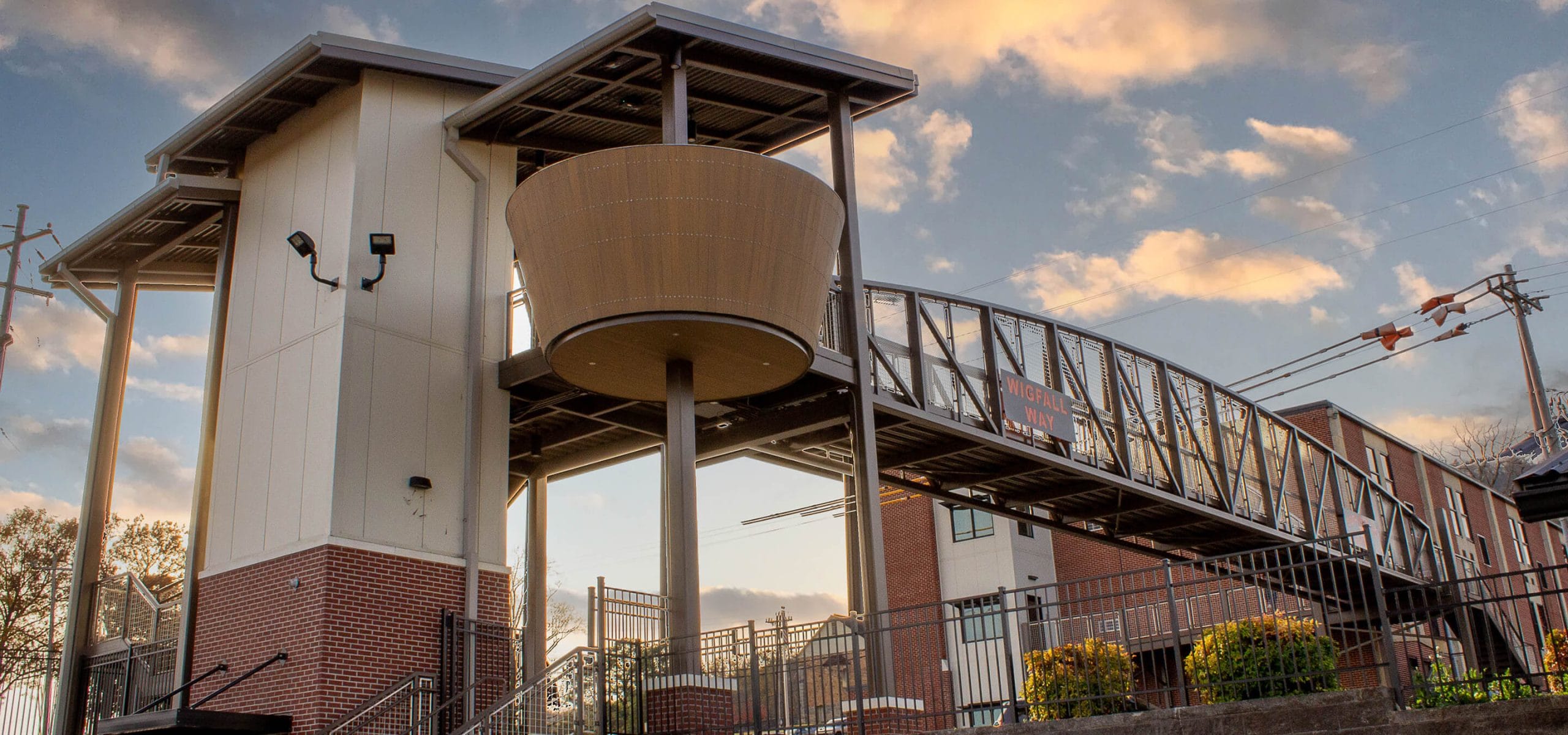 Featured image for “South Pittsburg High School Pedestrian Bridge”